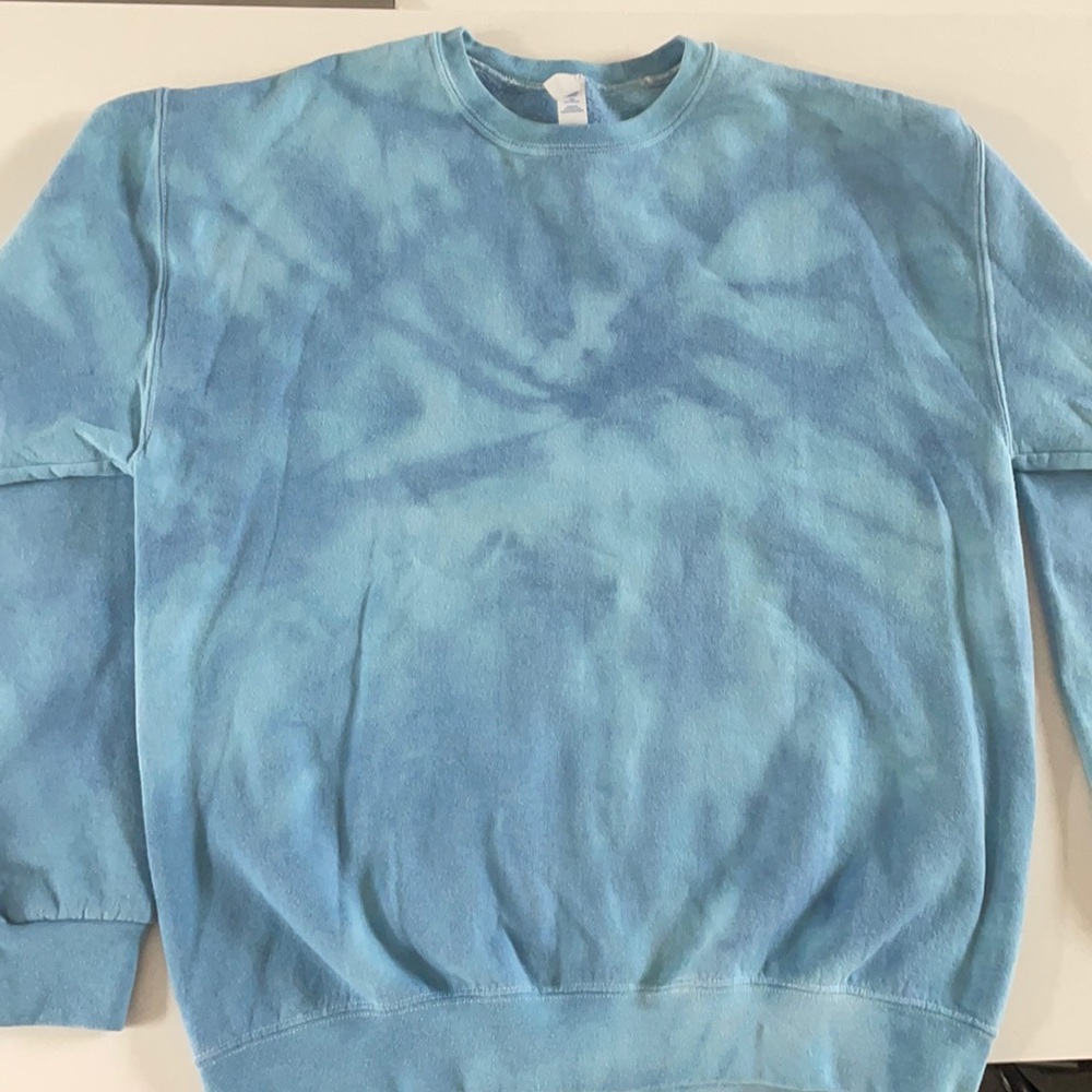 Tie dye crew neck